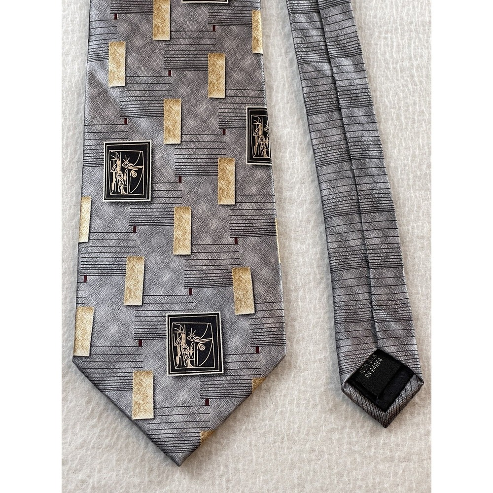 PICASSO Silk Necktie Multi-Color GUC